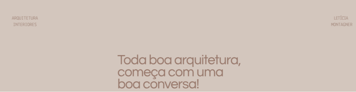 Toda boa arquitetura, começa com uma boa conversa! Faça seu orçamento!