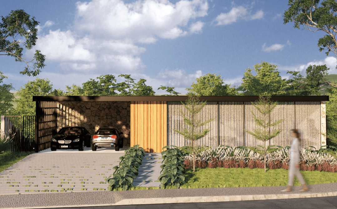 Projeto de arquitetura, casa em condomínio em Terras da Alvorada em Itupeva, 300 m²